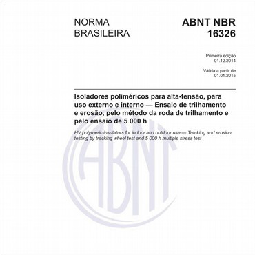 NBR16326 de 12/2014