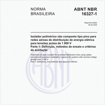 NBR16327-1 de 02/2022