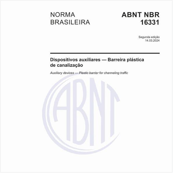 Dispositivos auxiliares — Barreira plástica de canalização