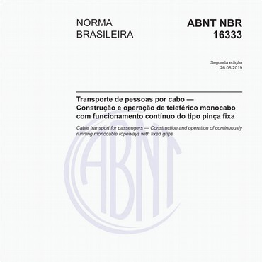 NBR16333 de 08/2019