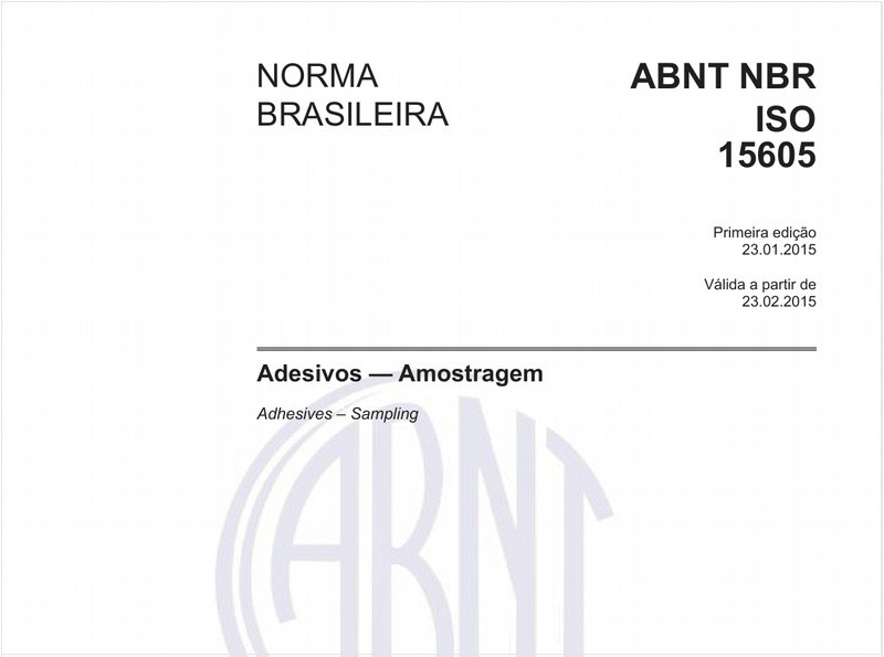 Adesivos - Amostragem