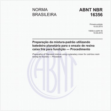 NBR16356 de 03/2015
