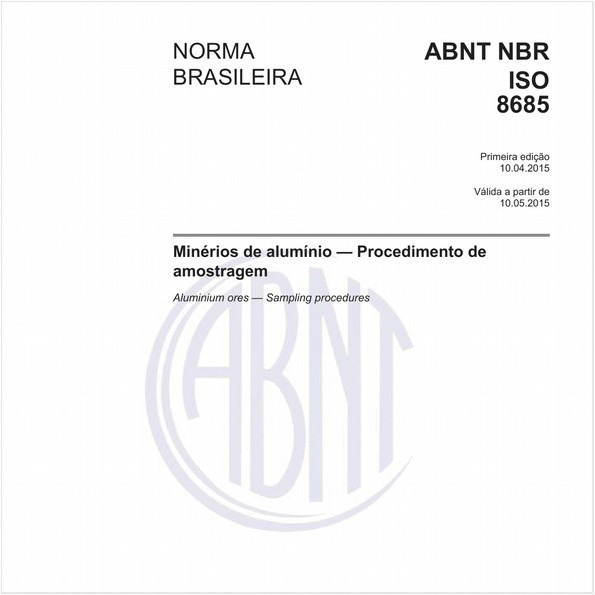 Minérios de alumínio - Procedimento de amostragem