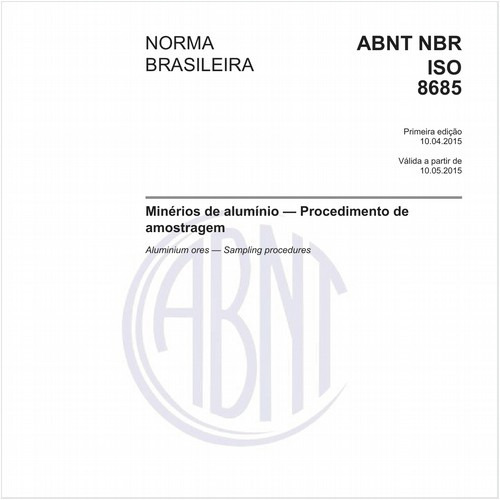 Minérios de alumínio - Procedimento de amostragem