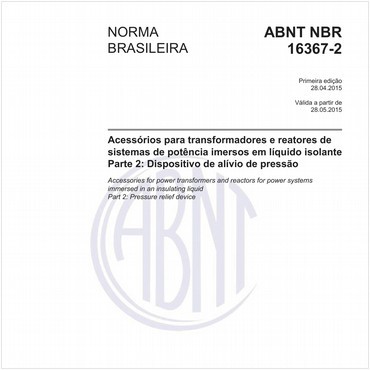 NBR16367-2 de 04/2015