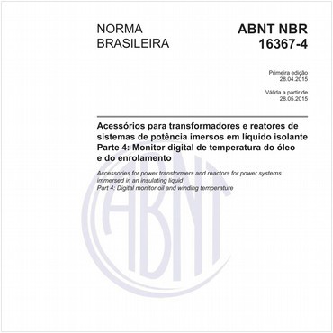 NBR16367-4 de 04/2015