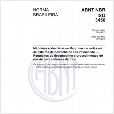 NBRISO3450 de 05/2015