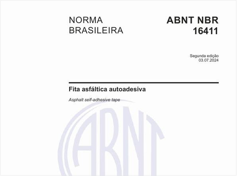 Fita asfáltica autoadesiva