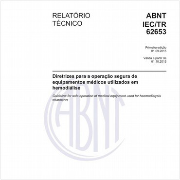 ABNT IEC/TR62653 de 09/2015