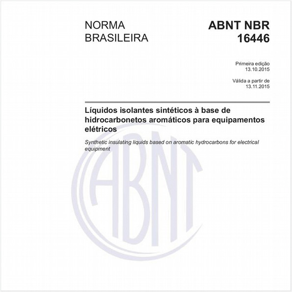 Líquidos isolantes sintéticos à base de hidrocarbonetos aromáticos para equipamentos elétricos
