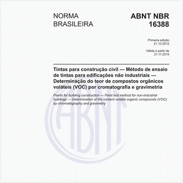 NBR16388 de 10/2015