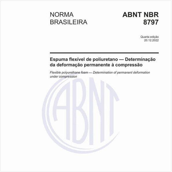Espuma flexível de poliuretano - Determinação da deformação permanente à compressão