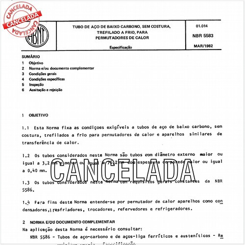 Tubo de aço de baixo carbono, sem costura, trefilado a frio, para permutadores de calor