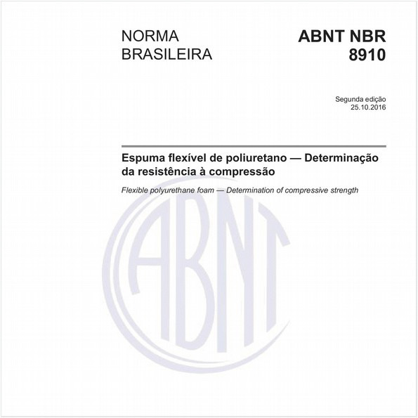 Espuma flexível de poliuretano - Determinação da resistência à compressão