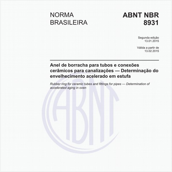 NBR8931 de 01/2015