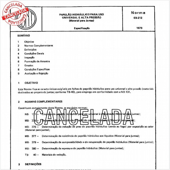 Papelão hidráulico para uso universal e alta pressão (Material para Juntas)