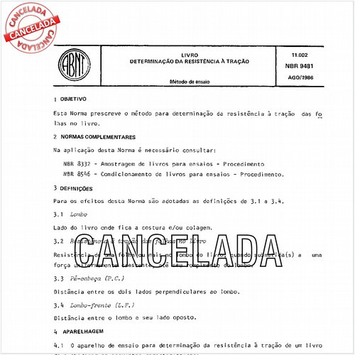 Livro - Determinação da resistência à tração