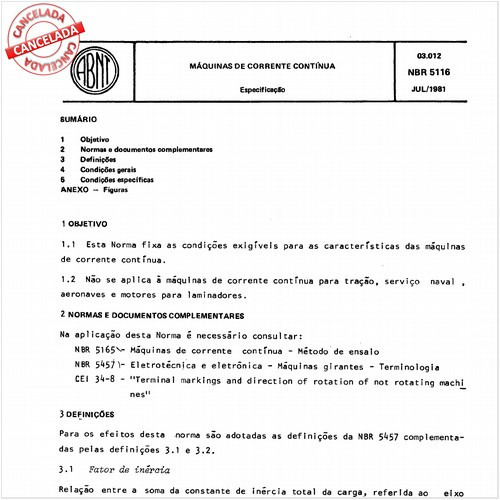 Máquinas de corrente contínua