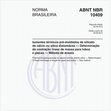 NBR10409 de 08/2012
