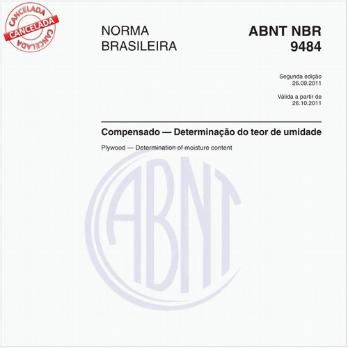 Compensado — Determinação do teor de umidade