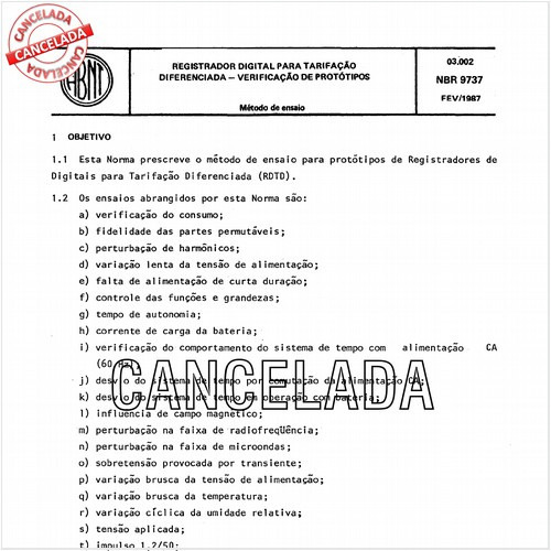 Registrador digital para tarifação diferenciada - Verificação de protótipos