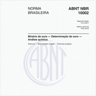 NBR10002 de 12/2011