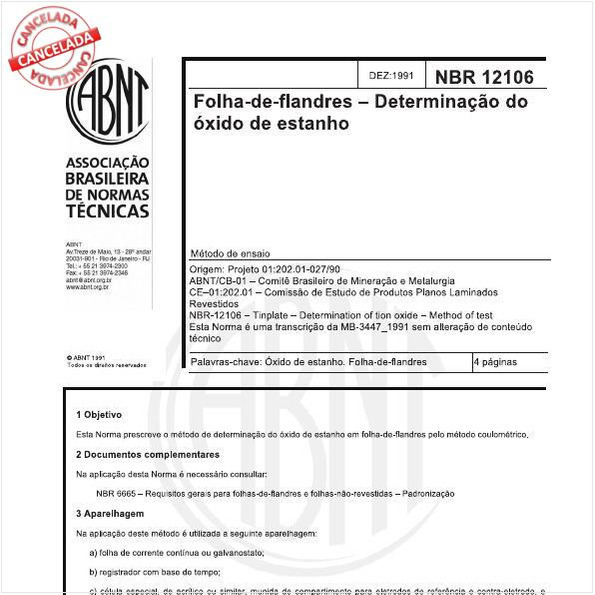 Aguas minerais e de mesa - Determinação da condutividade