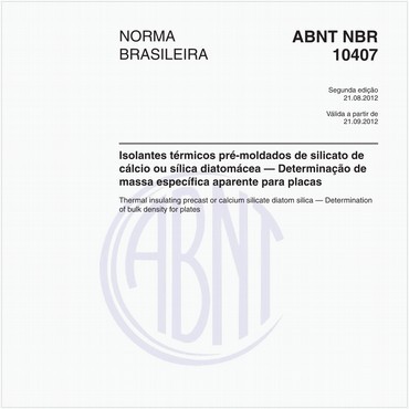 NBR10407 de 08/2012
