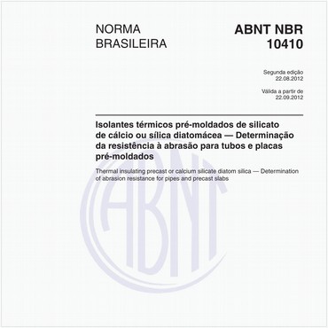 NBR10410 de 08/2012