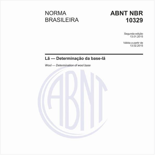 Lã - Determinação da base-lã