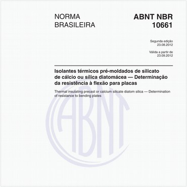NBR10661 de 08/2012