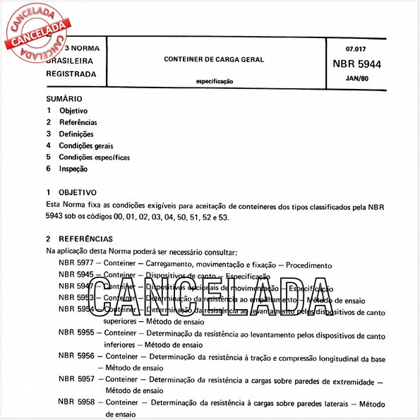 Conteiner de carga geral