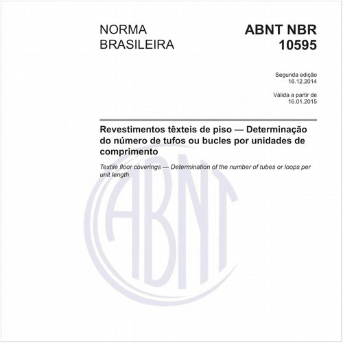 Revestimentos têxteis de piso — Determinação do número de tufos ou bucles por unidades de comprimento