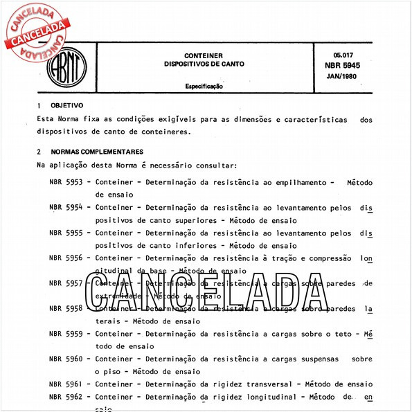 Conteiner - Dispositivos de canto