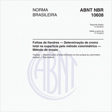 NBR10608 de 09/2012