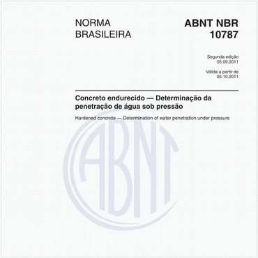 NBR10787 de 09/2011