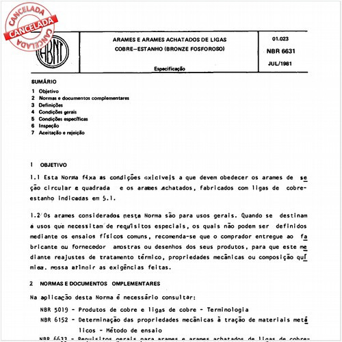 Arames e arames achatados de ligas cobre-estanho (Bronze fosforoso)