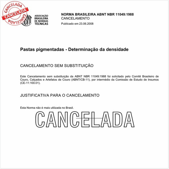 Pastas pigmentadas - Determinação da densidade