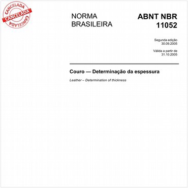 NBR11052 de 09/2005