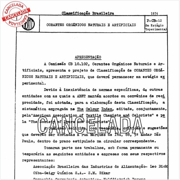 Corantes orgânicos naturais e artificiais