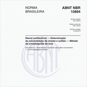 NBR10894 de 10/2012