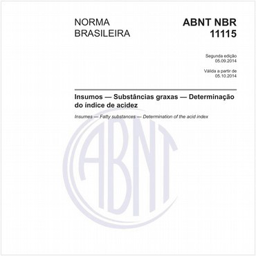 NBR11115 de 09/2014