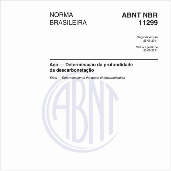 Aço — Determinação da profundidade da descarbonetação