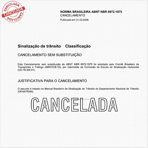 Sinalização de trânsito