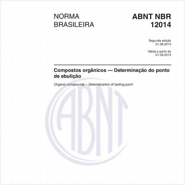 NBR12014 de 08/2013