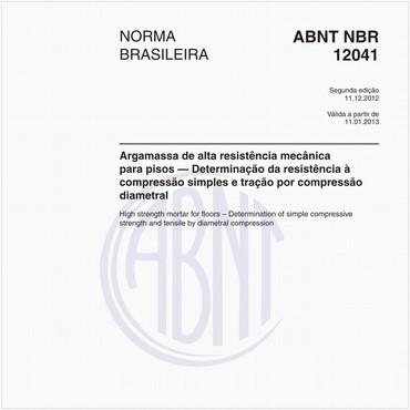 NBR12041 de 12/2012