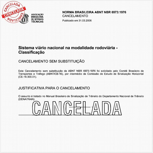 Sistema viário nacional na modalidade rodoviária