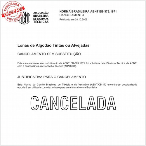 Lonas de Algodão Tintas ou Alvejadas