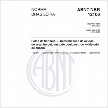 NBR12106 de 09/2012