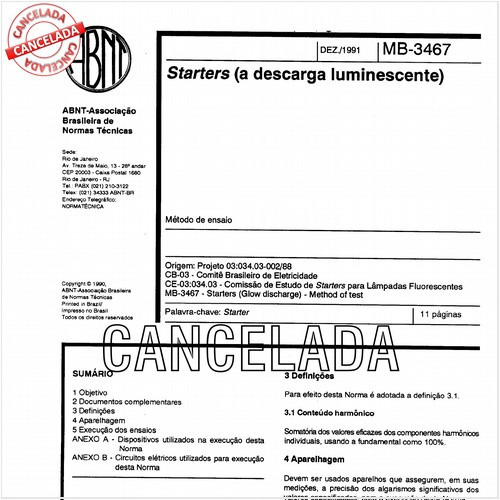 Starters (a descarga luminescente)